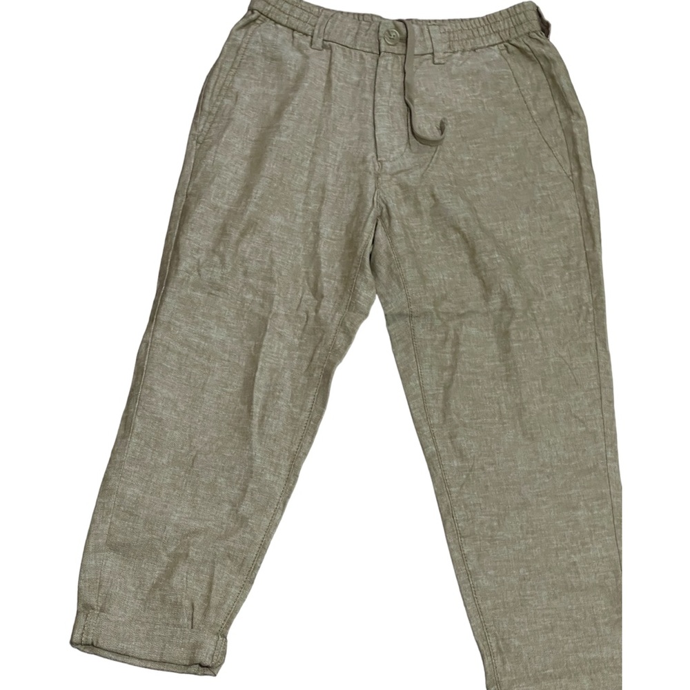Banana Republic Men's Olive Linens